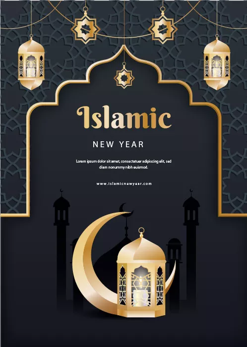 وکتور پس زمینه اسلامی و ماه رمضان