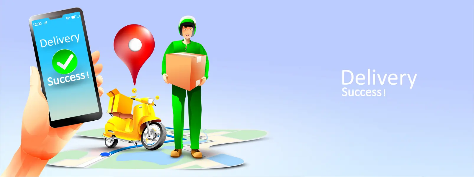 وکتور خرید اینترنتی و ارسال بسته شماره دو