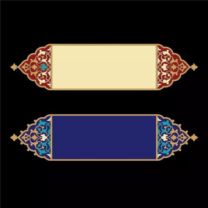 وکتور المان طراحی سنتی هنری